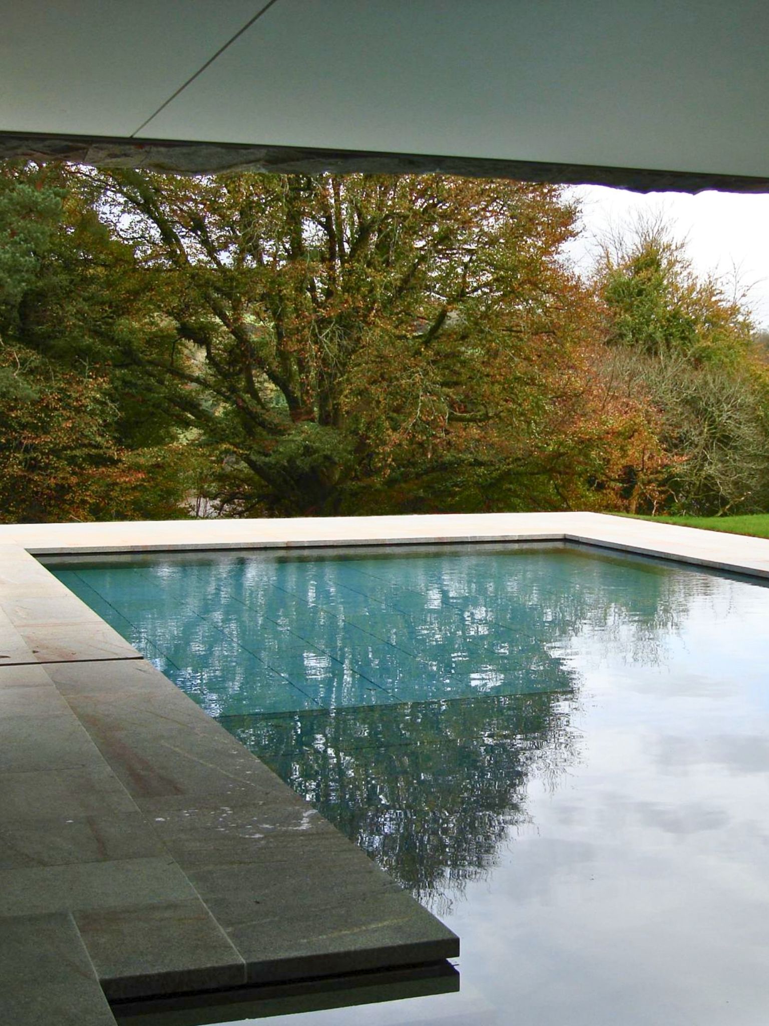 outdoor pool in the sun