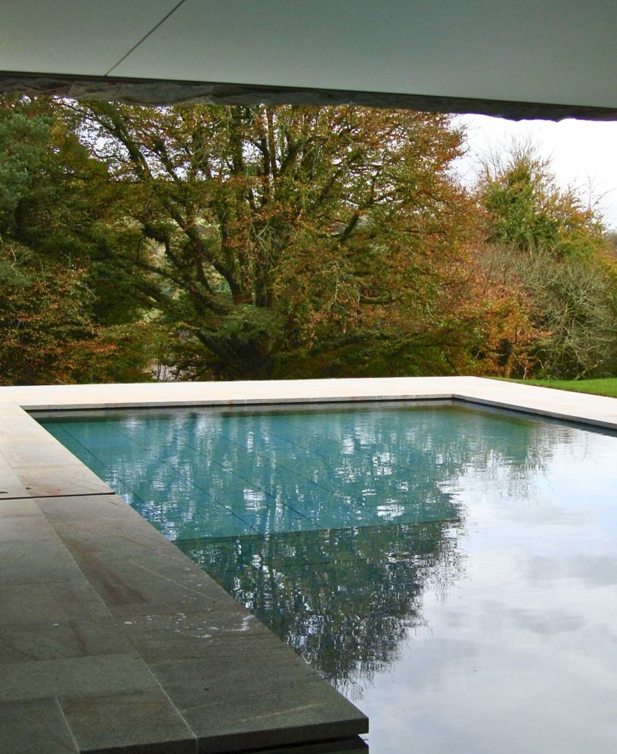 outdoor pool in the sun